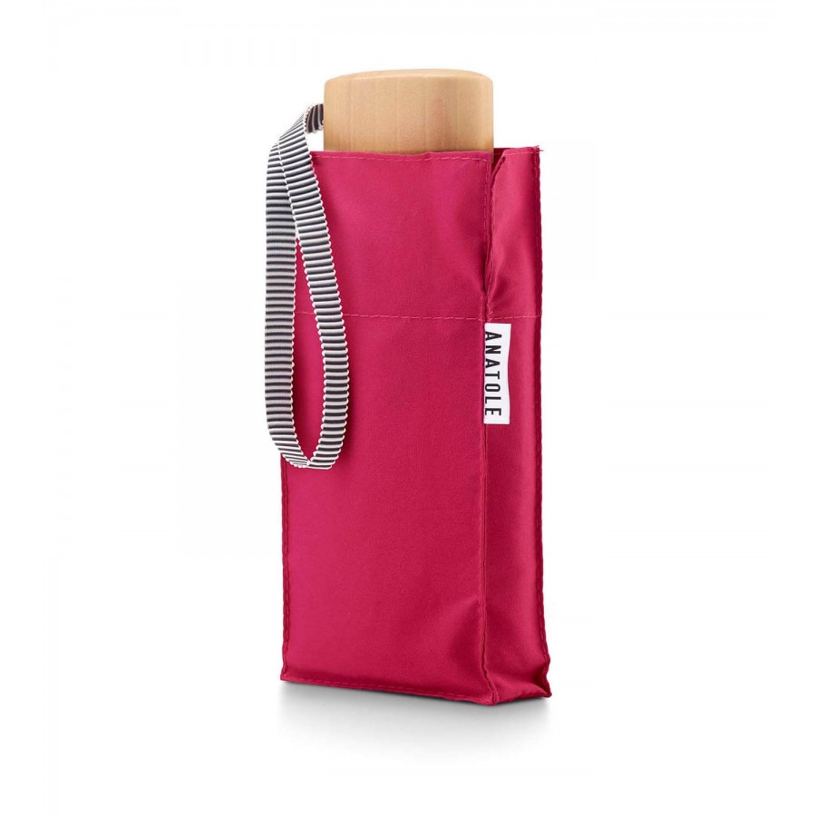 Ομπρέλα Τσάντας Φορητή Αναδιπλούμενη Φούξια Ροζ Folding Compact Umbrella Suzanne Anatole Fuchsia pink Αξεσουάρ
