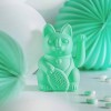 Μανέκι Νέκο Γάτα  Τυχερή Πράσινη Μέντα Mint Green  Διακοσμητική Πλαστική Donkey 10.5 x 8.5 x 15 εκ. ΔΙΑΚΟΣΜΗΣΗ