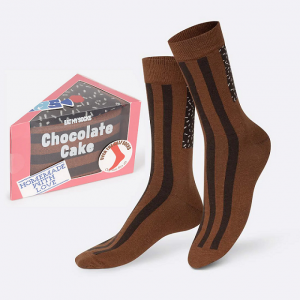 Eat My Socks Unisex Κάλτσες Κέικ Σοκολάτας Chocolate Cake  EMSNOCACH