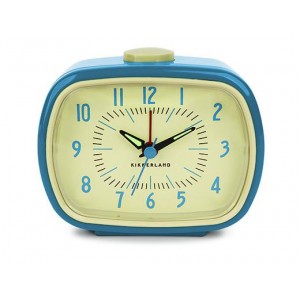 Retro Alarm Clock Kikkerland  Blue AC08-BL-EU