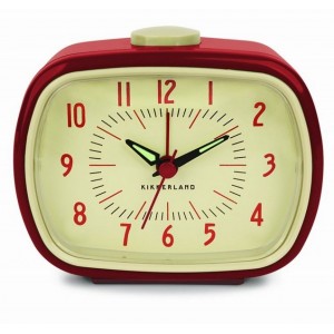 Alarm Clock Kikkerland Retro Red  AC08-R-EU