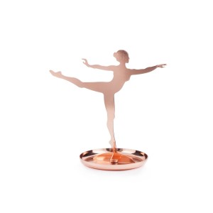 Βάση Κοσμημάτων Μεταλλική Kikkerland Ballerina Copper JK08-CO