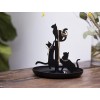 Βάση Κοσμημάτων Μεταλλική Γάτες Black Cats Kikkerland JK14 Αξεσουάρ