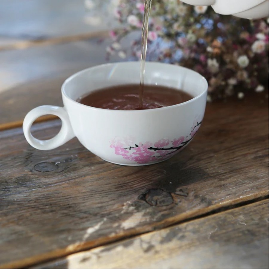 Ατομική Τσαγιέρα  Μαγική Tea For One Morph Cherry Blossom 14,7 x 11 x 10 εκ Kikkerland CU311 Κουζίνα