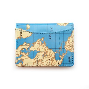 Πορτοφόλι Θήκη Καρτών Kikkerland Maps Swip Wallet WA21