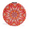 Καθρέφτης Τσέπης Kikkerland Mandala Orange Δώρα για Γυναίκες