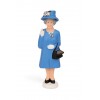 Μινιατούρα Ηλιακή Βασίλισσα Ελισάβετ Solar Queen Derby Edition Blue Hat 1601BL Οικιακά - Είδη Σπιτιού