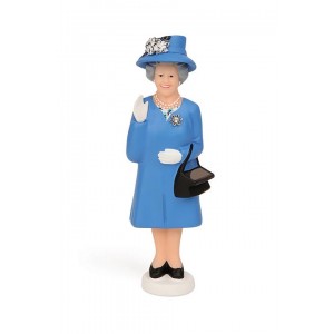 Μινιατούρα Ηλιακή Βασίλισσα Ελισάβετ Solar Queen Derby Edition Blue Hat 1601BL
