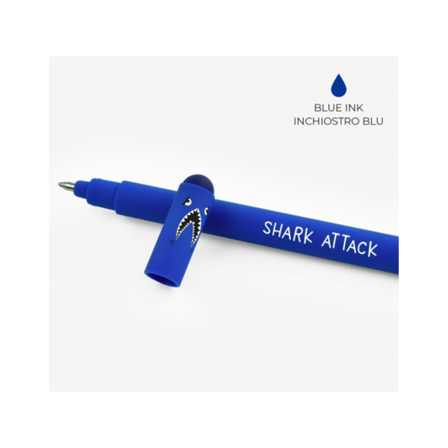 Στυλό Που Σβήνει Legami Καρχαρίας Μπλε Shark Blue EP0006 Παιδί