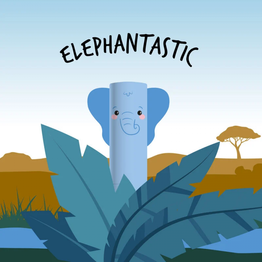 γραφειο - gadgets - Στυλό Που Σβήνει Legami  Ελεφαντάκι  Elephant  Blue Ink EP0018 Παιδί