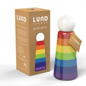 Lund London 7300 Μπουκάλι Θερμός 500ml Rainbow