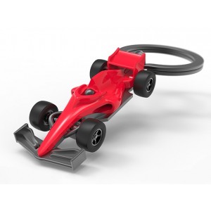 Μπρελόκ Μεταλλικό Formula Racer Κόκκινη MTM247-01