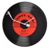 Ρολόι Τοίχου Βινύλιο Πικάπ  Γυάλινο Αθόρυβη Λειτουργία Nextime Vinyl Tap 8141 Ρολόγια