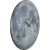 τοιχου - ρολογια - διακοσμηση - δωρα γραφειου - γραφειο - Ρολόι Τοίχου Φεγγάρι Glow In The Dark Nextime Blue Moon 3164 35cm Ø Ρολόγια