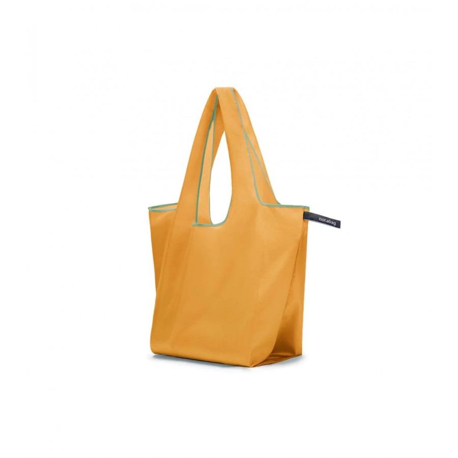 Notabag Shopping Bag  Υφασμάτινη Τσάντα Tote Bag για Ψώνια Κίτρινο Μουσταρδί Mustard Αξεσουάρ