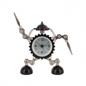 Ξυπνητήρι Ρομπότ Robot Timer Μαύρο Pylones 17309